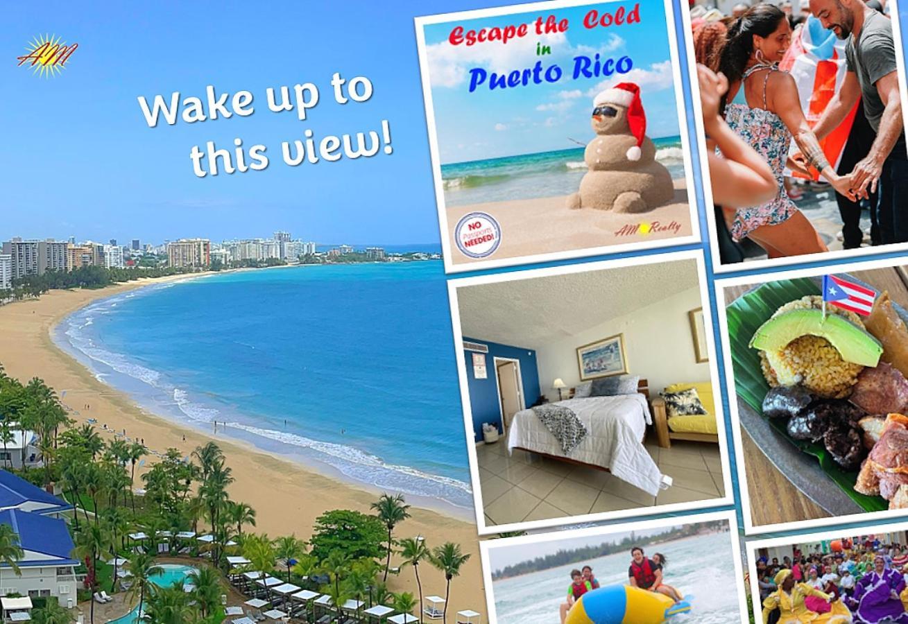 Tropical Studio At The Beach In Isla Verde San Juan Exterior photo